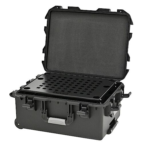 SINORA Koffer für die ProCase Fly-Racks Das ProCase Fly-Rack kann im kompakten Zustand im passenden SINORA Koffer verstaut werden.